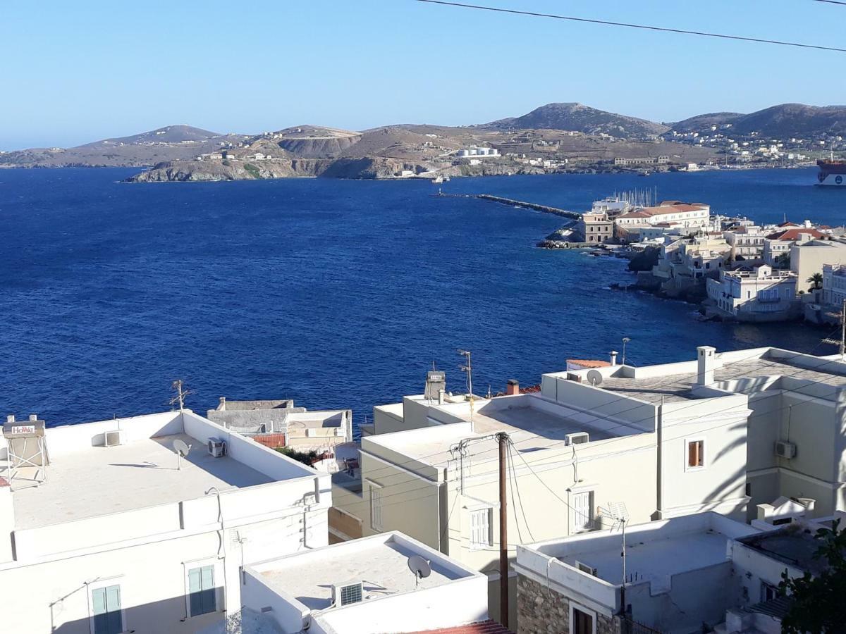 Sea Breeze-Vaporia-Syros Apartman Ermúpoli Kültér fotó